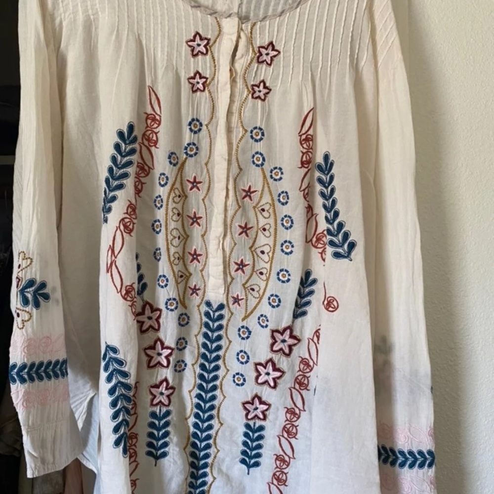 Johnny Was tunic. XL